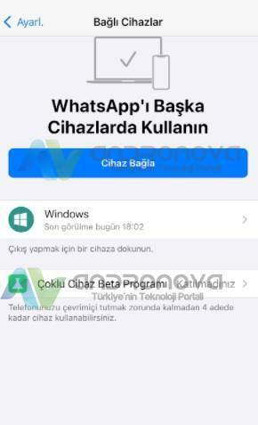 WhatsApp coklu cihaz nasil 2