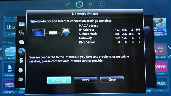 Smart TV IP ayarı DNS ayarları nasıl yapılır