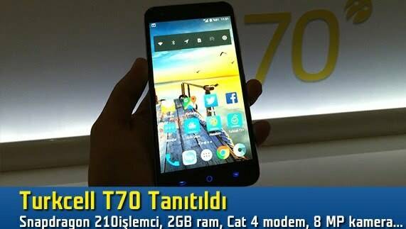 Turkcell T70 özellikleri ve fiyatı