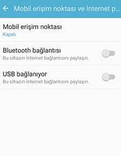 Samsung S7 Edge wifi paylaşımı 