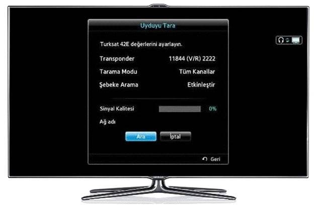 Samsung Türksat 4A frekansı