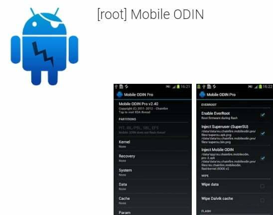 Mobil Odin ile Android ROM yazılım yüklemek