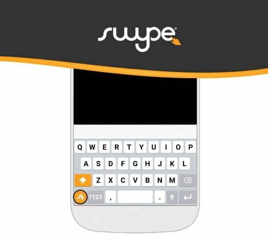 Muhteşem klavye uygulaması Swype Android