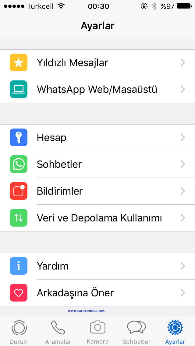 WhatsApp şifre koyma iki adımlı doğrulama