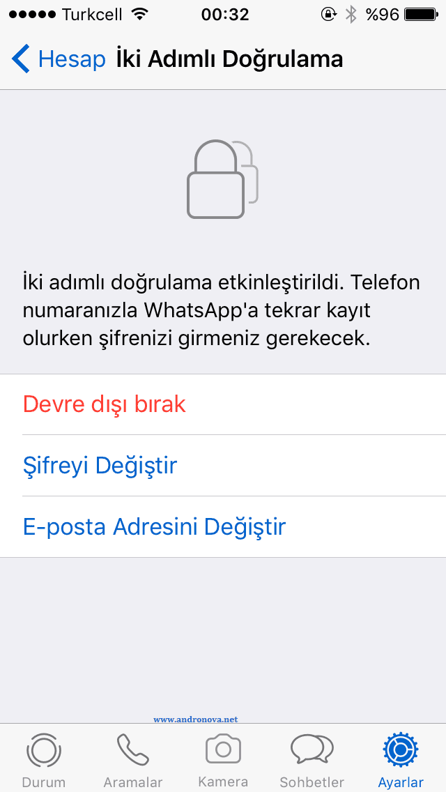 WhatsApp şifremi unuttum - WhatsApp şifre sıfırlama