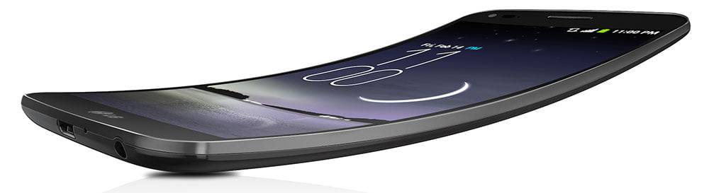 lg-g-flex-2 kavisli ekranlı akıllı telefon