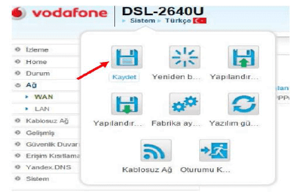 DLINK DSL-2640U modem kurulum ayarları