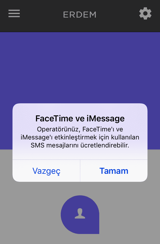 FaceTime iMessage etkinleştirme ücretli mi SMS mesaj ücreti