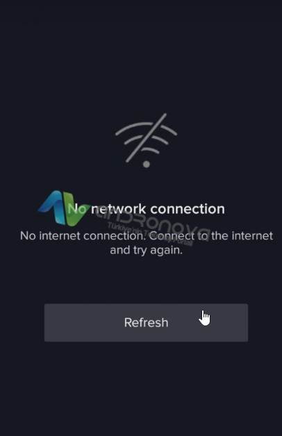 Tik Tok ağ hatası no network connection