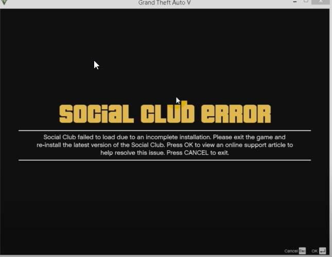 GTA 5 social club error hatası nasıl çözülür