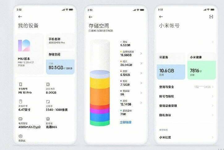 MIUI 12 güncellemesi alacak Xiaomi telefonlar