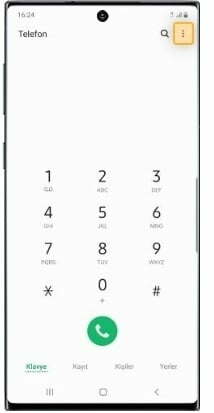 Android numara nasıl gizlenir Samsung resimli
