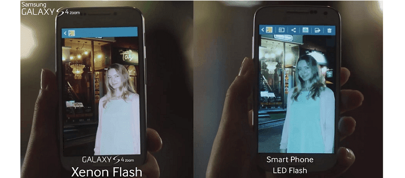 Galaxy S4 Zoom Xenon Flash