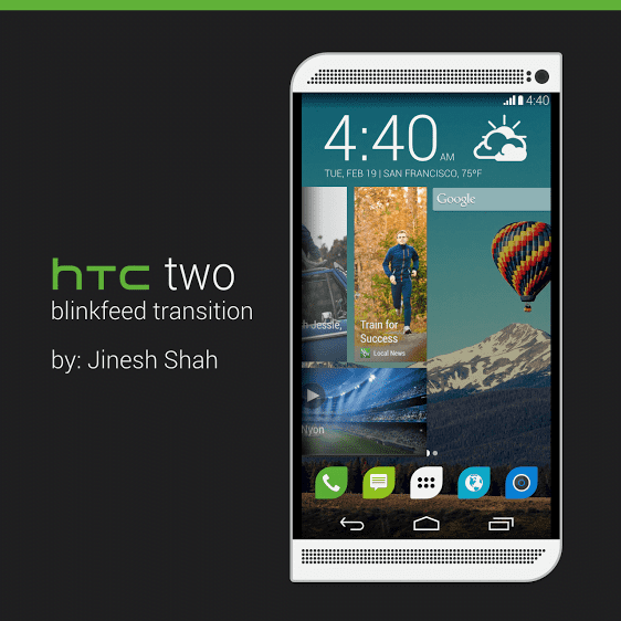 HTC two transition