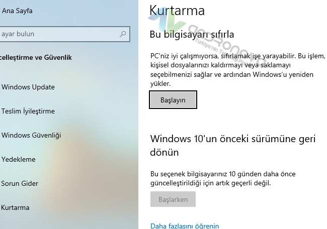 Windows 11 formatlama