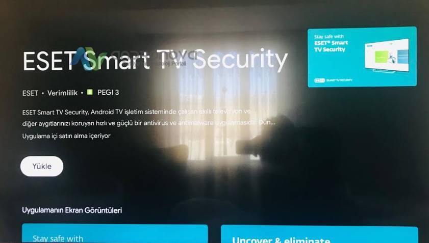 Smart TV televizyon virüs uygulaması yükleme virüs temizleme