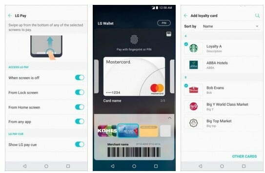 LG G7, LG Wallet uygulaması ile gelebilir!