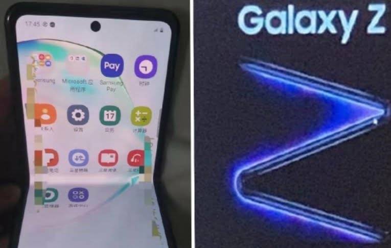 Samsung Galaxy Z Flip afişi ortalığı karıştırdı