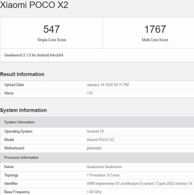 Xiaomi Pocophone F2 hız testi