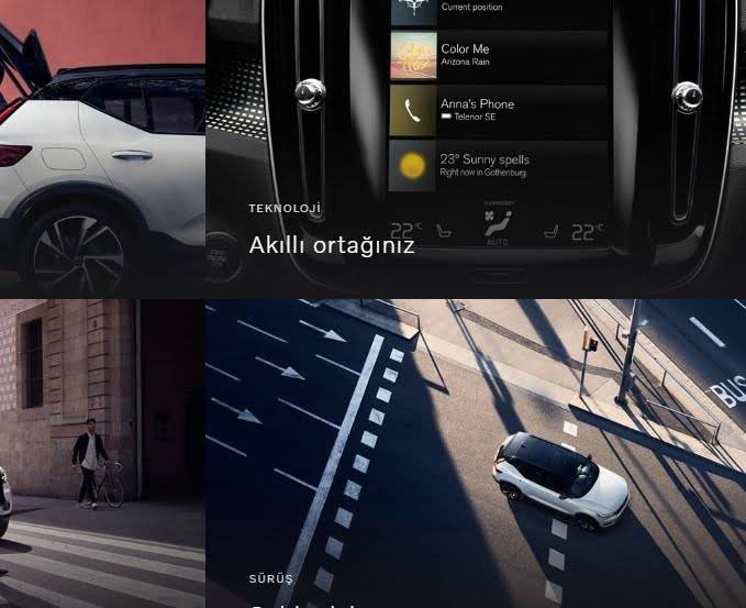 Elektrikli Volvo Android güncellemesi ile gelebilir