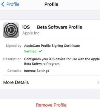 iOS 15  iPhone Beta nasıl çıkılır