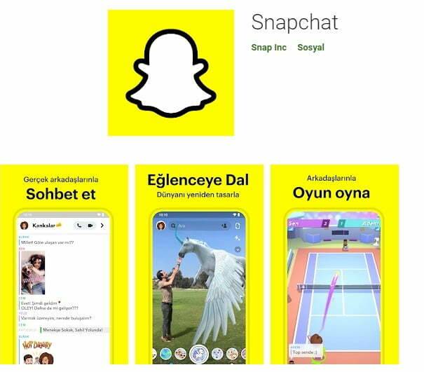 Snapchat fotoğraf yükleme başarısız yüklenmiyor