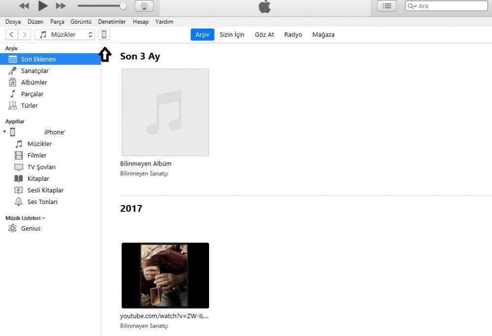 iPhone zil sesi yükleme iTunes ile nasıl yapılır