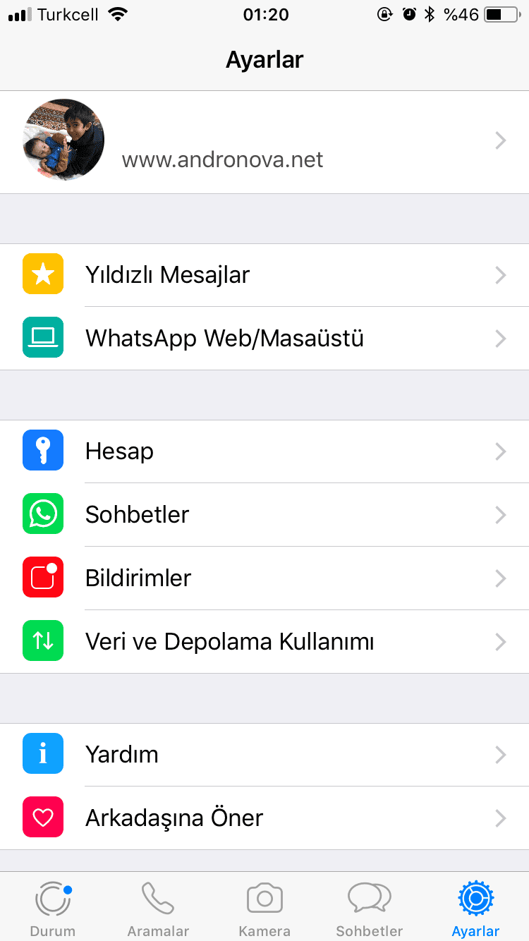 WhatsApp destek hattı Türkiye' de var mı?