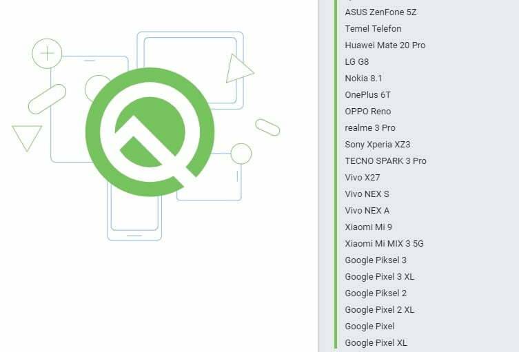 Android Q Beta 5 yayına alındı yakında tam sürüm