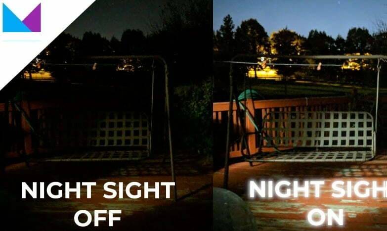 Night Sight nedir Google kamera ana ekrana ekleniyor