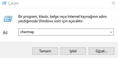 Windows 10 Arapça Allah yazma