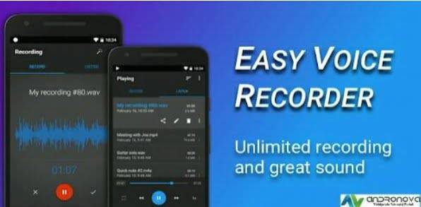 Audio Recorder ses kayıt uygulaması