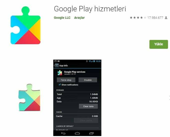 Google Play hizmetleri nedir ne işe yarar?