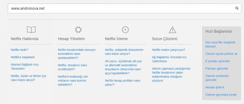 Netflix Türkiye iletişim numarası