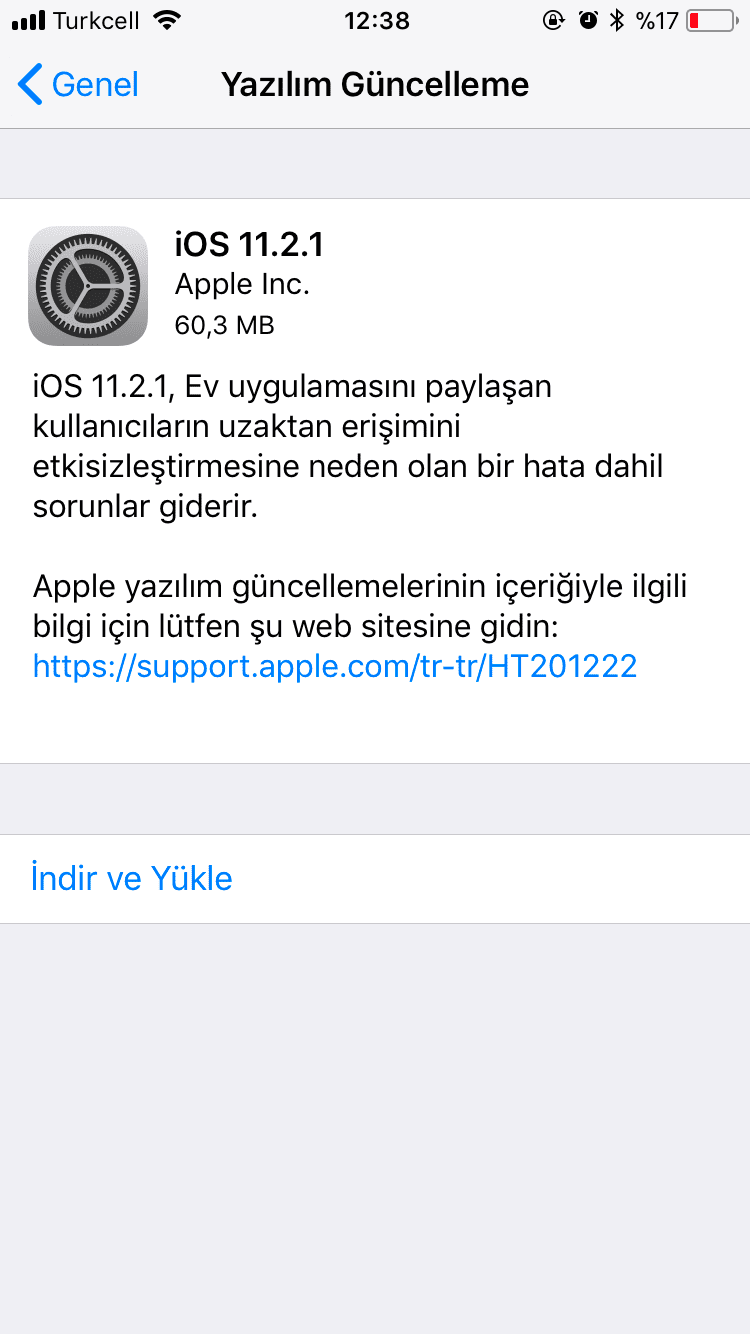 iOS 11.2.1 güncellemesi ile HomeKit güvenlik açığı kapatıldı