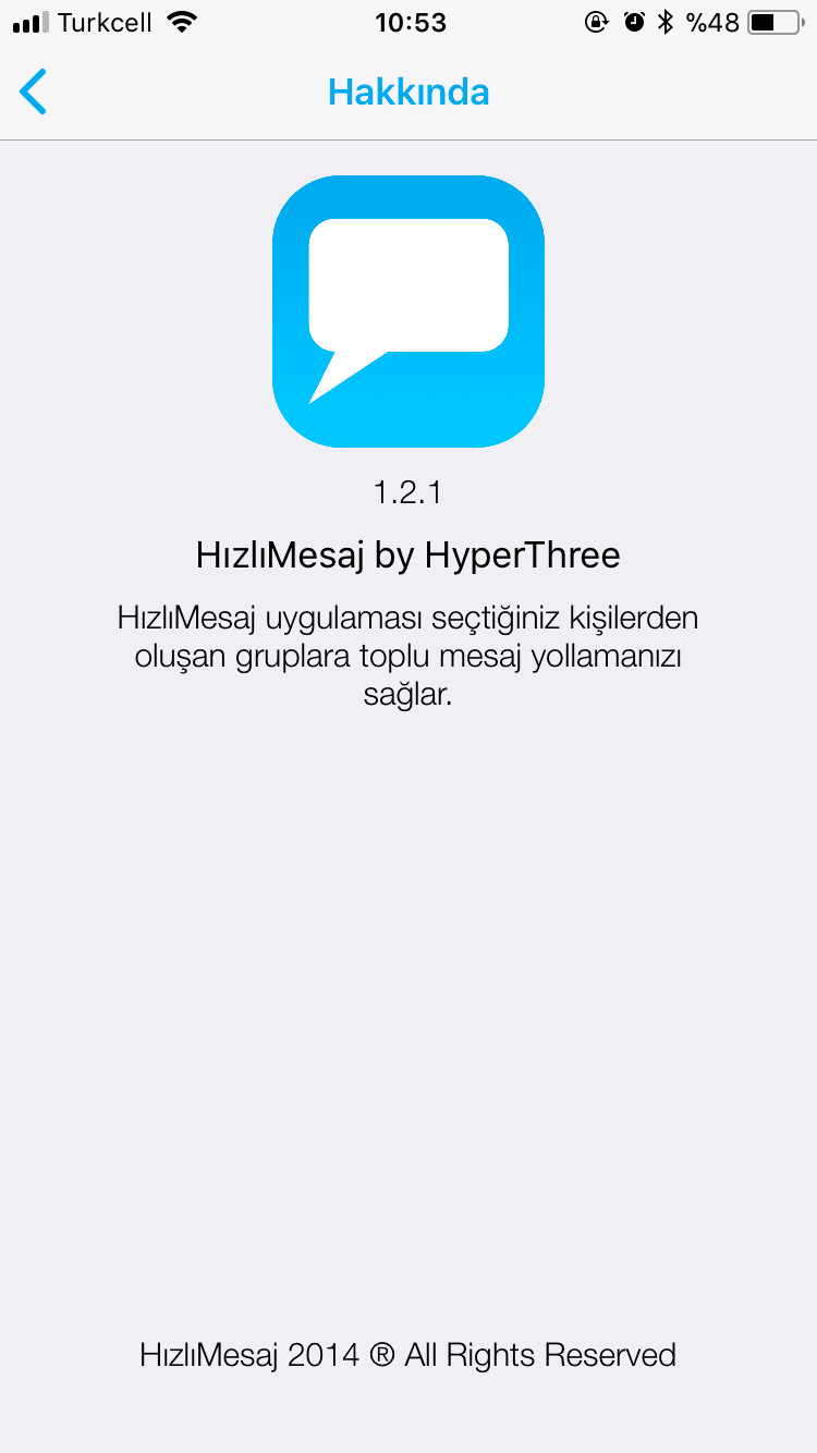 iPhone toplu mesaj gönderme programı