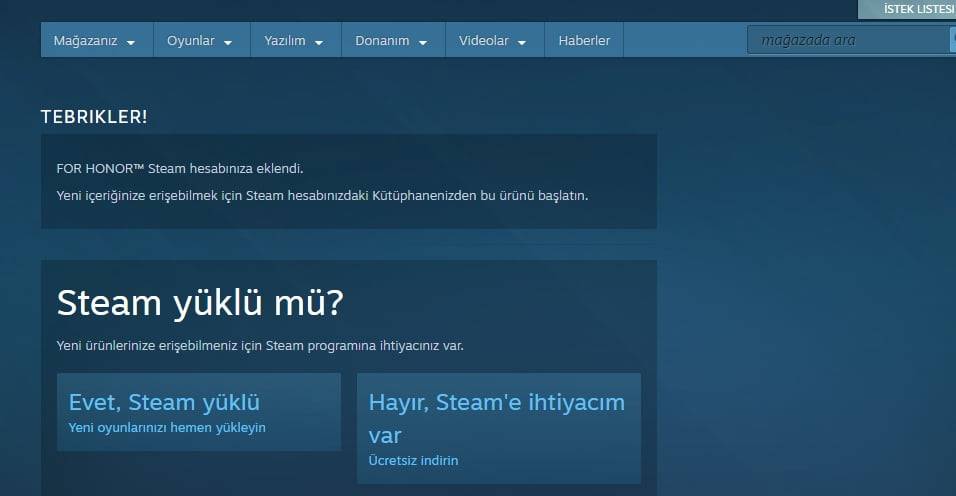 Steam Honor ücretsiz indir