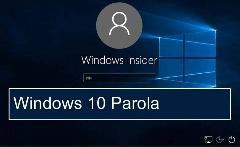 Windows 10 şifre nasıl sıfırlanır?