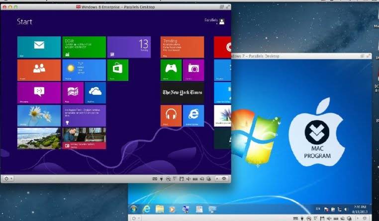 Windows programları Mac' de kullanma