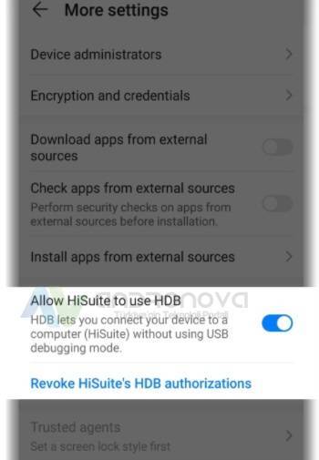 Huawei HiSuite bağlanmıyor yüklenmiyor