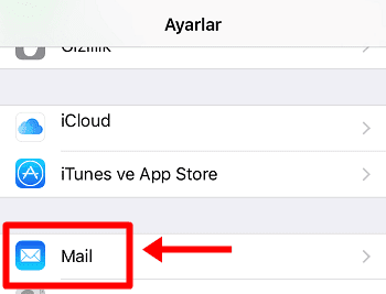 iPhone e-posta imza ekleme