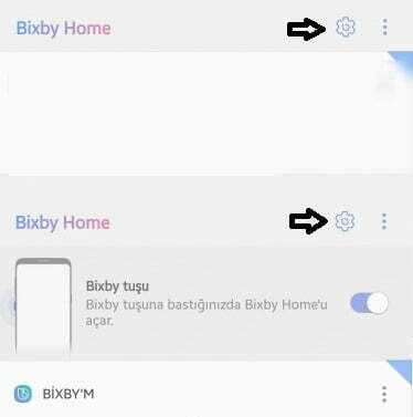 Samsung Bixby açma kapatma ayarları