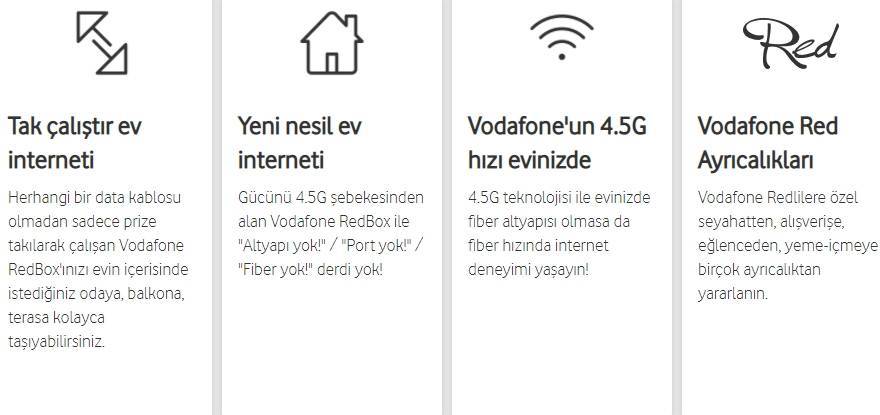 Vodafone Redbox internete bağlanmıyor