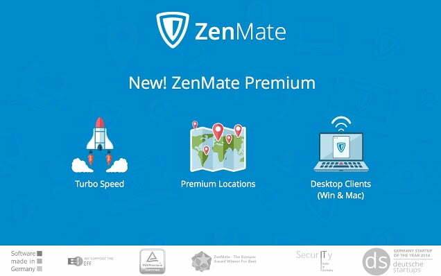 ZenMate VPN programı