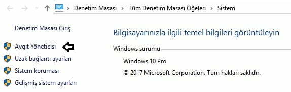 Windows 7 ses gelmiyor