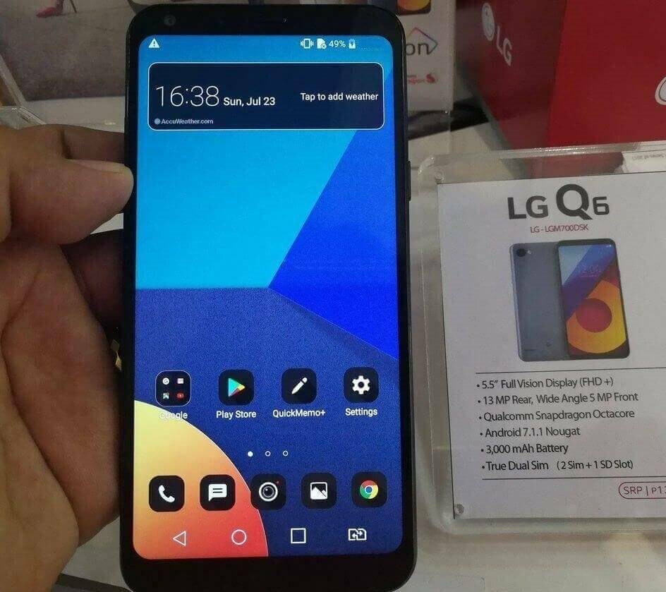 LG Q6 fiyatı belirlendi!