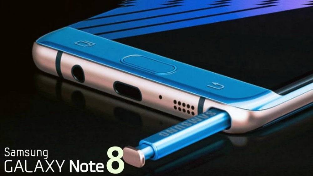 Galaxy Note 8 Deep Blue rengi ile satışa çıkabilir