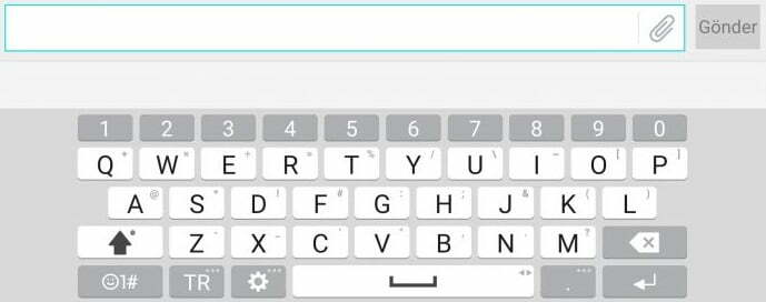 LG telefonda klavye ayarları nasıl yapılır