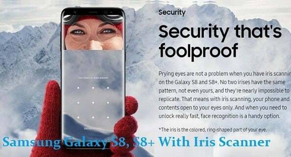 Galaxy S8 iris tarayici hacklendi