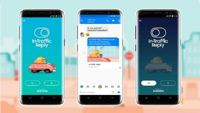 Samsung In-Traffic Reply uygulaması nedir